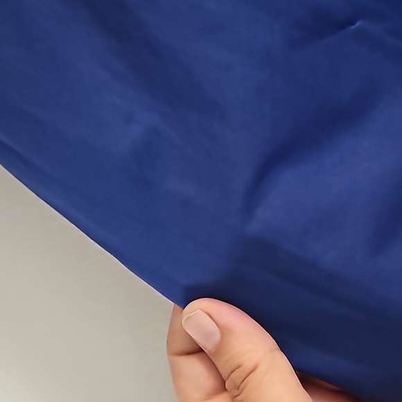 Vintage Royal Blue Sleeveless Dress - Picture 3 of 3